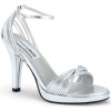 Gabby 3" heel size 9 Silver