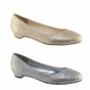 Tamara size 8.5 Silver Glitter Flat heel